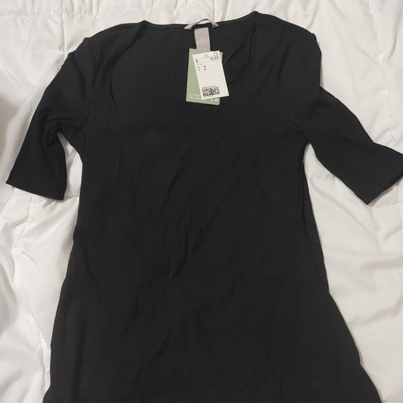 H&M ribbed top new with tags size medium - Picture 1 of 3